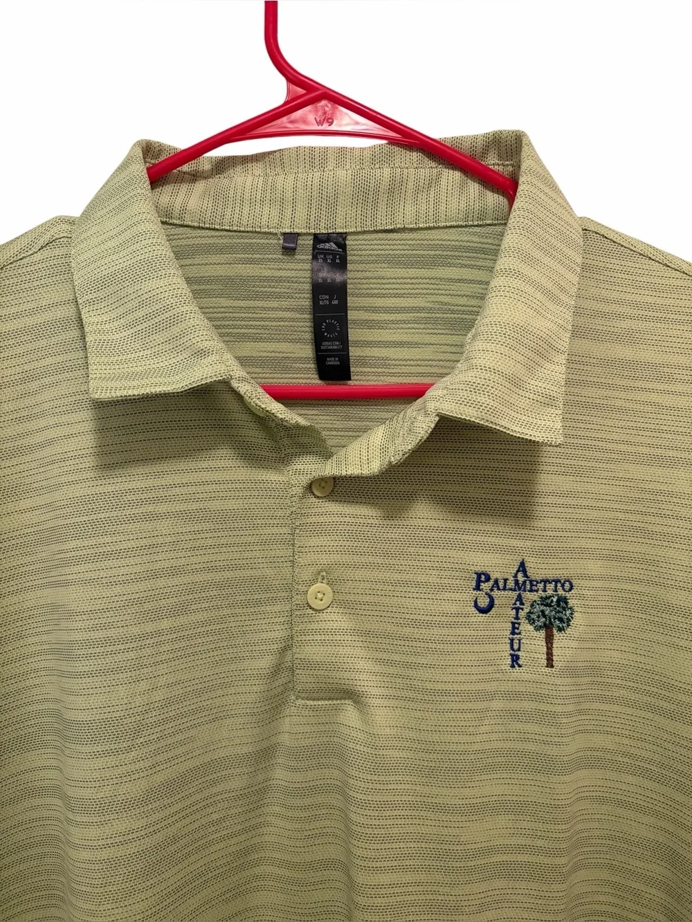 Adidas Palmetto Amateur golf‎ polo. Size XL. Good condition